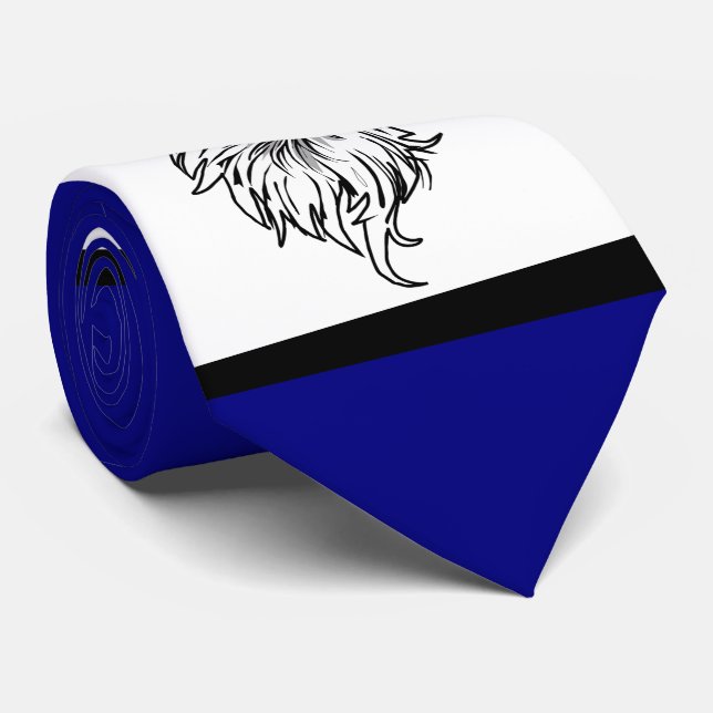 Gravata Eagles Sports Blue Nectie (Rolled)