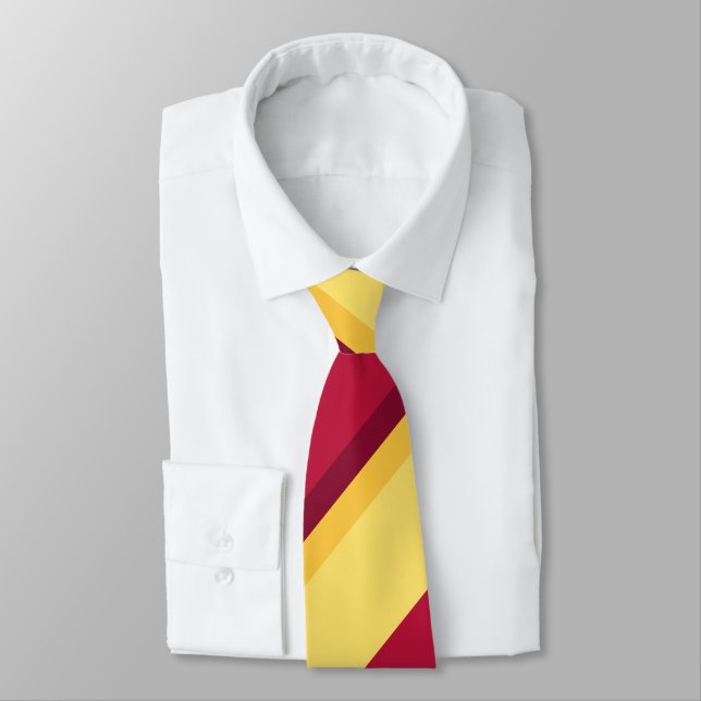 Gravata Ecos do Torneio de Stripe Regional Sunset (Amarrado)