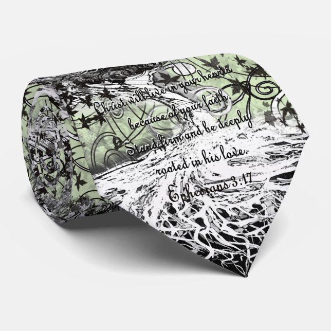 Gravata Efesianos 3:17 (Rolled)