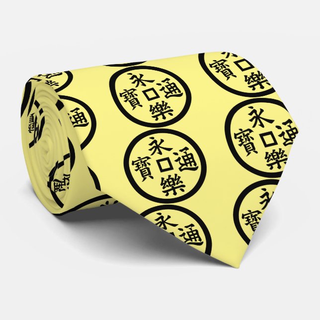 Gravata Eiraku moeda (Rolled)