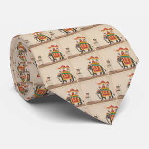 Gravata Elefante Indiano Decorado com Howdah Canopado