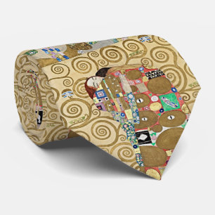 Gravata Elegance Redefine: Cumprimento de Gustav Klimt