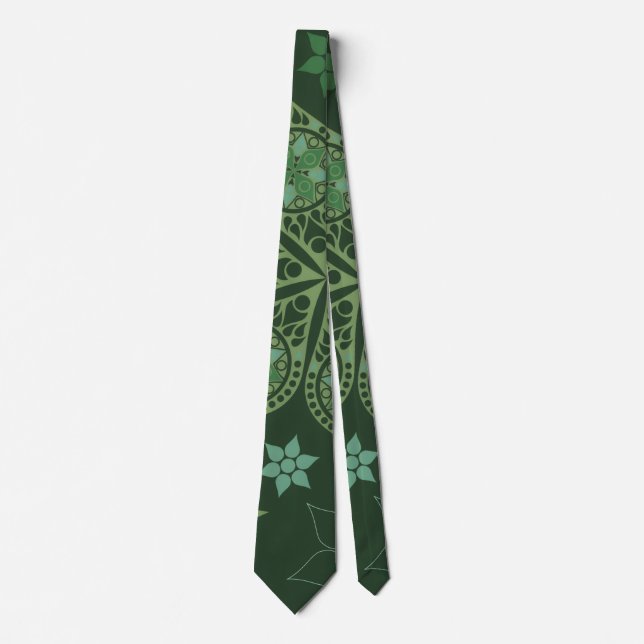 Gravata - Elegância Clássica Paisley (Frente)