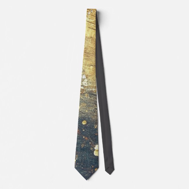 Gravata Elegant Gold Accent Tie / Elegante Krawatte  (Frente)