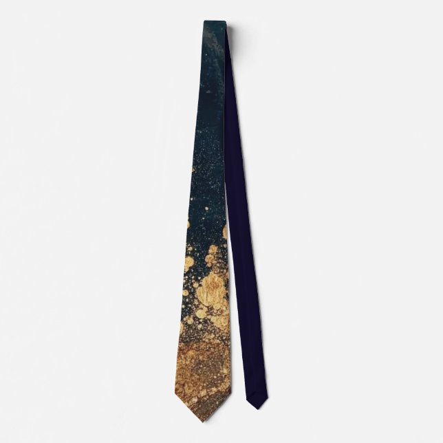Gravata Elegant Gold Accent Tie / Elegante Krawatte (Frente)