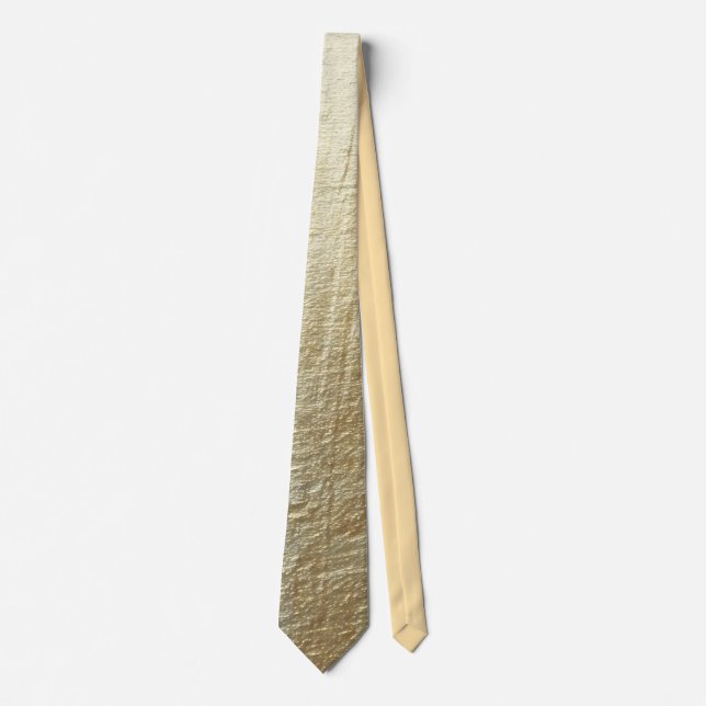 Gravata Elegant Gold Accent Tie / Elegante Krawatte (Frente)