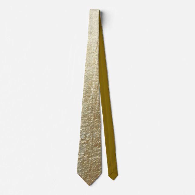 Gravata Elegant Gold Accent Tie / Elegante Krawatte (Frente)