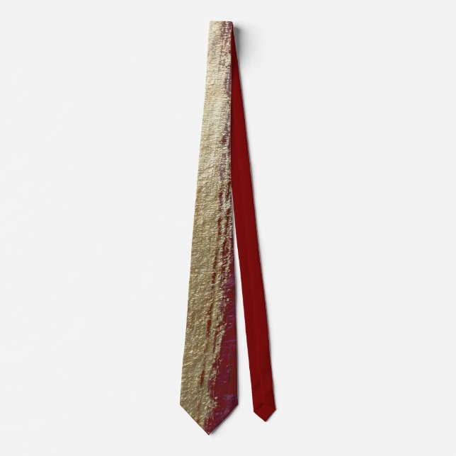 Gravata Elegant Gold Accent Tie / Elegante Krawatte (Frente)