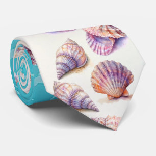 Gravata Elegante Beach Wedding Seashells Pearls Náutico