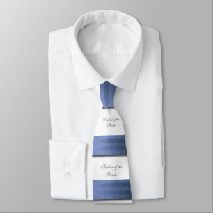 Gravata Elegante, Blue Satin Ribbon, Pai da Noiva