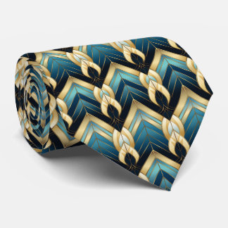 Gravata Elegante de deco de arte