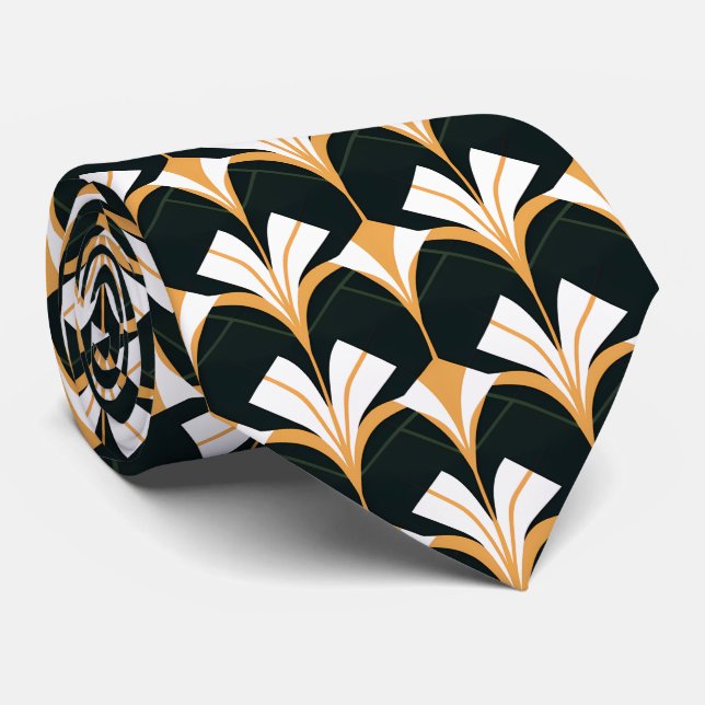 Gravata Elegante de deco de arte (Rolled)