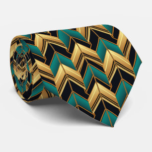 Gravata Elegante de deco de arte