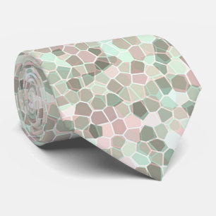 Gravata Elegante Mosaico Design