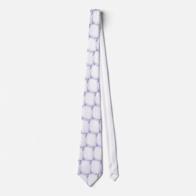 Gravata Elegante Purple Vintage (Frente)