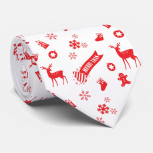 Gravata Elementos do Natal