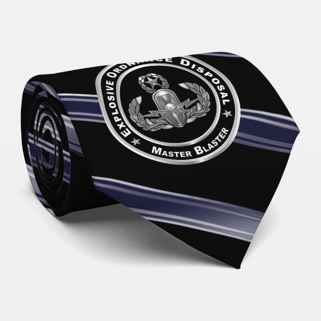 Gravata Eliminação explosiva de ordens (EOD) (Rolled)