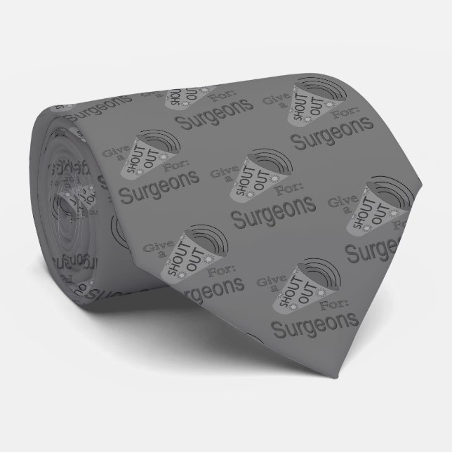 Gravata Elogio aos Cirurgiões (Rolled)