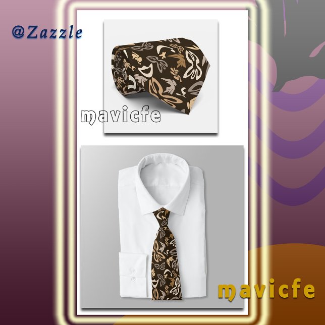 Gravata Elves, Butterflies and Masks 3 (Elves, Butterflies and Masks 3 | Ties Corbatas)