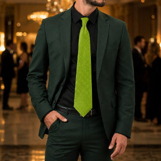 Gravata Emerald Pulse Texturizada