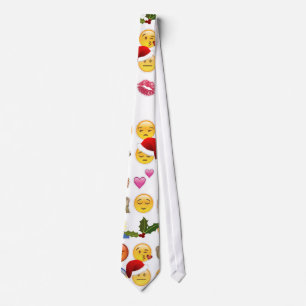 Gravata emojis do Natal
