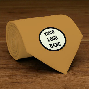 Gravata Empresa de logotipo personalizado Terracotta Empre