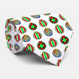 Gravata Enfeites de Natal