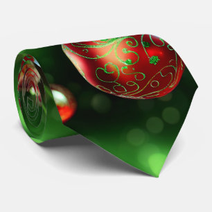 Gravata Enfeites de natal rico