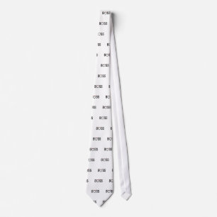 Gravata Engraçado Boss Gifts