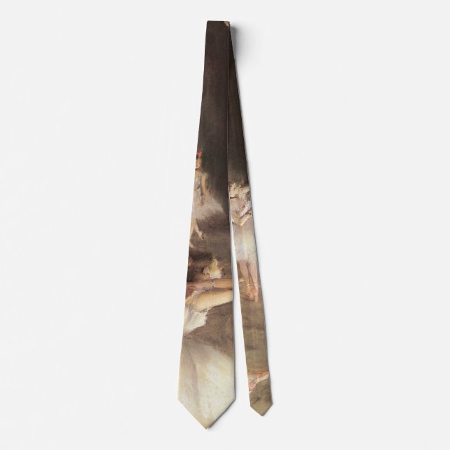 Gravata Ensaio sobre o Palco de Edgar Degas (Frente)