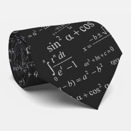 Gravata Equação de Matemática para Estudante de Professore