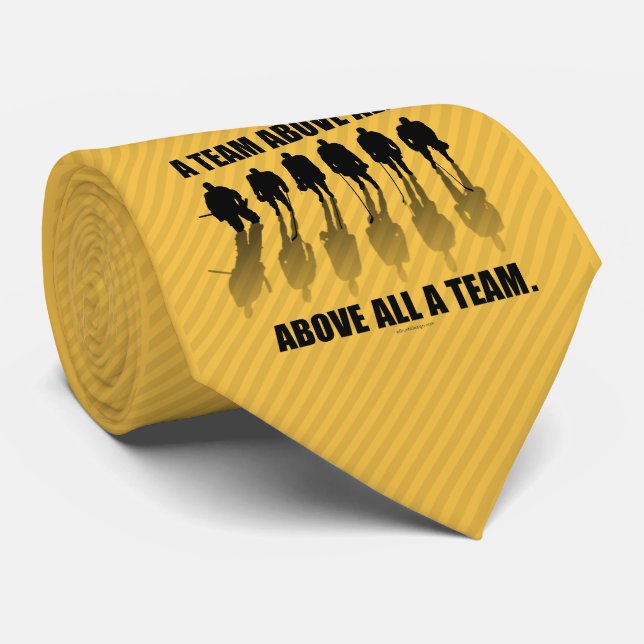 Gravata Equipe Acima de Tudo (Hockey) (Rolled)