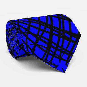 Gravata Escrivora Simples Inclinação Espelho Azul