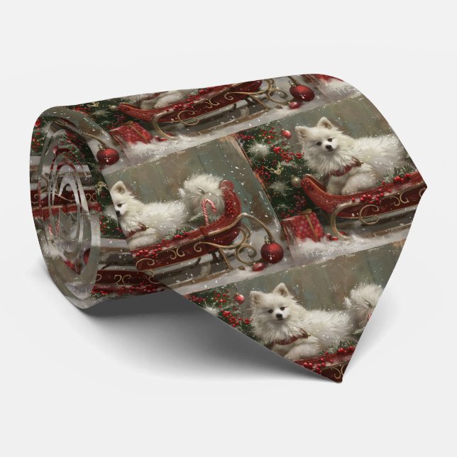 Gravata Eskimo americano Cachorro Festivo (Rolled)