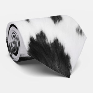 Gravata Espetáculo branco negro do oeste russo