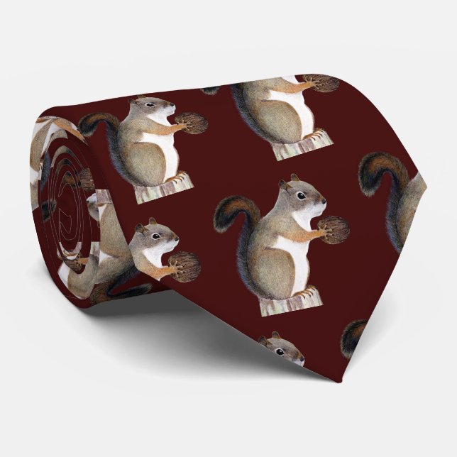Gravata Esquilo (Rolled)