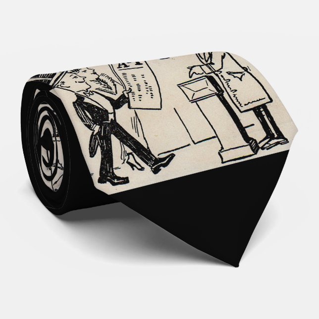 Gravata Esse é o desenho do Ticket - teatro de 1920 (Rolled)