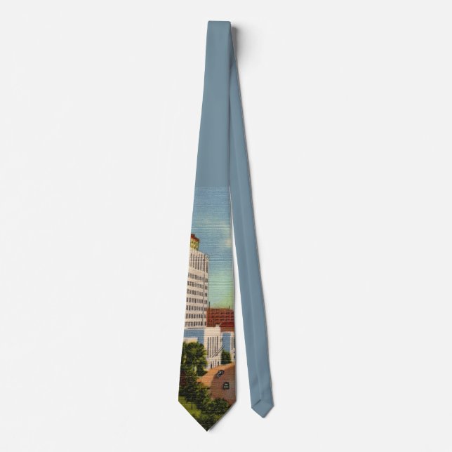 Gravata Estado de Ohio Office Building Tie (Frente)