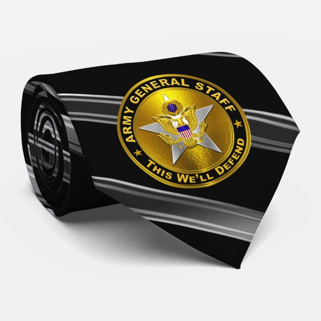 Gravata Estado-Maior do Exército  (Rolled)