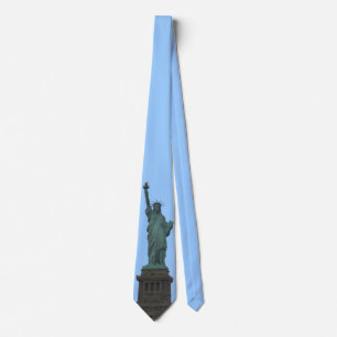 Gravata Estátua da Liberdade Tie NY City Souvenir Necktie