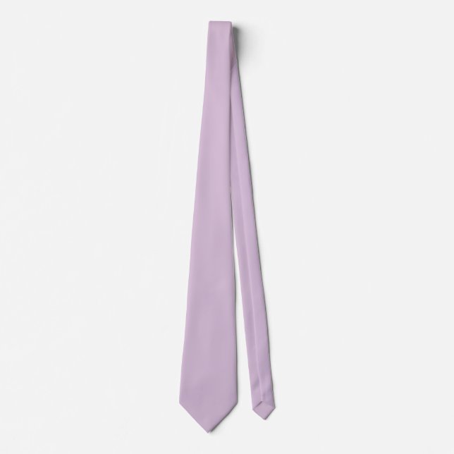 Gravata Este Roxo D8BFD8 - Opção para Adicionar Nome (Frente)