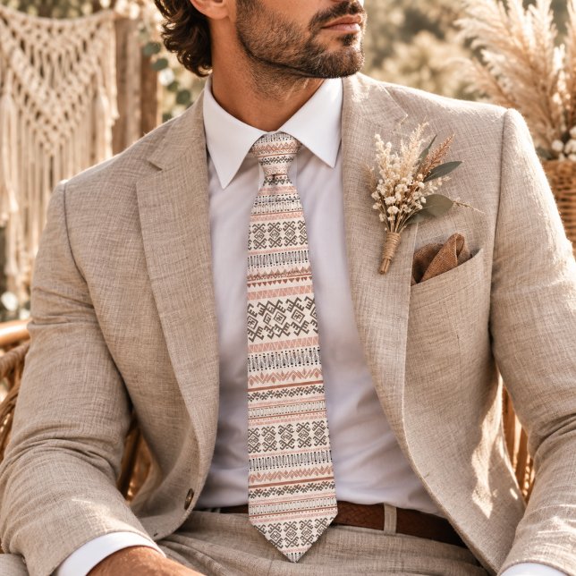 Gravata Estilo Boho Padrão (Criador carregado)