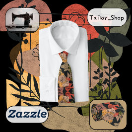 Gravata Estilo Escuro de Terracotta Moderno