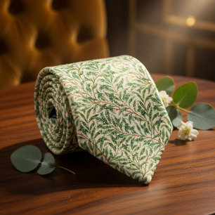 Gravata Estilo Floral William Morris