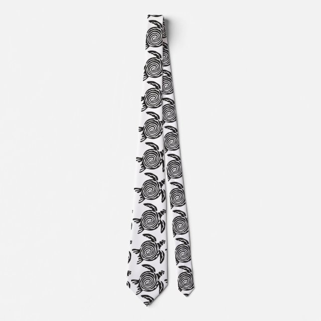 Gravata Estilo Tribal Turtle Thunder_Cove (Frente)