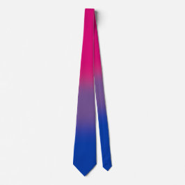 Gravata Estilosa da Bandeira do Orgulho Bissexual