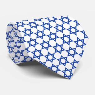 Gravata Estrela Azul De David White