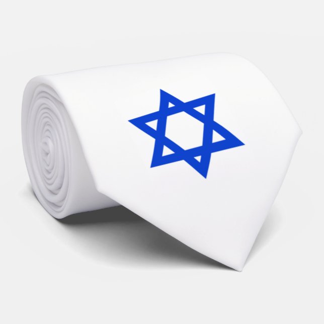 Gravata Estrela de David (Rolled)