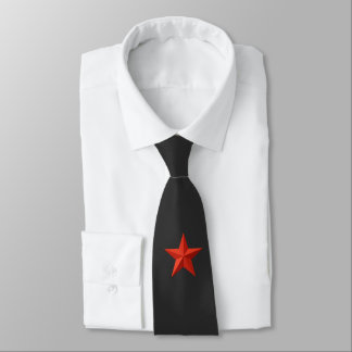 Gravata Estrela vermelha de origami