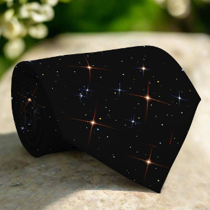 Gravata Estrelas Brilhantes de Rinestone Shiny Diamond
